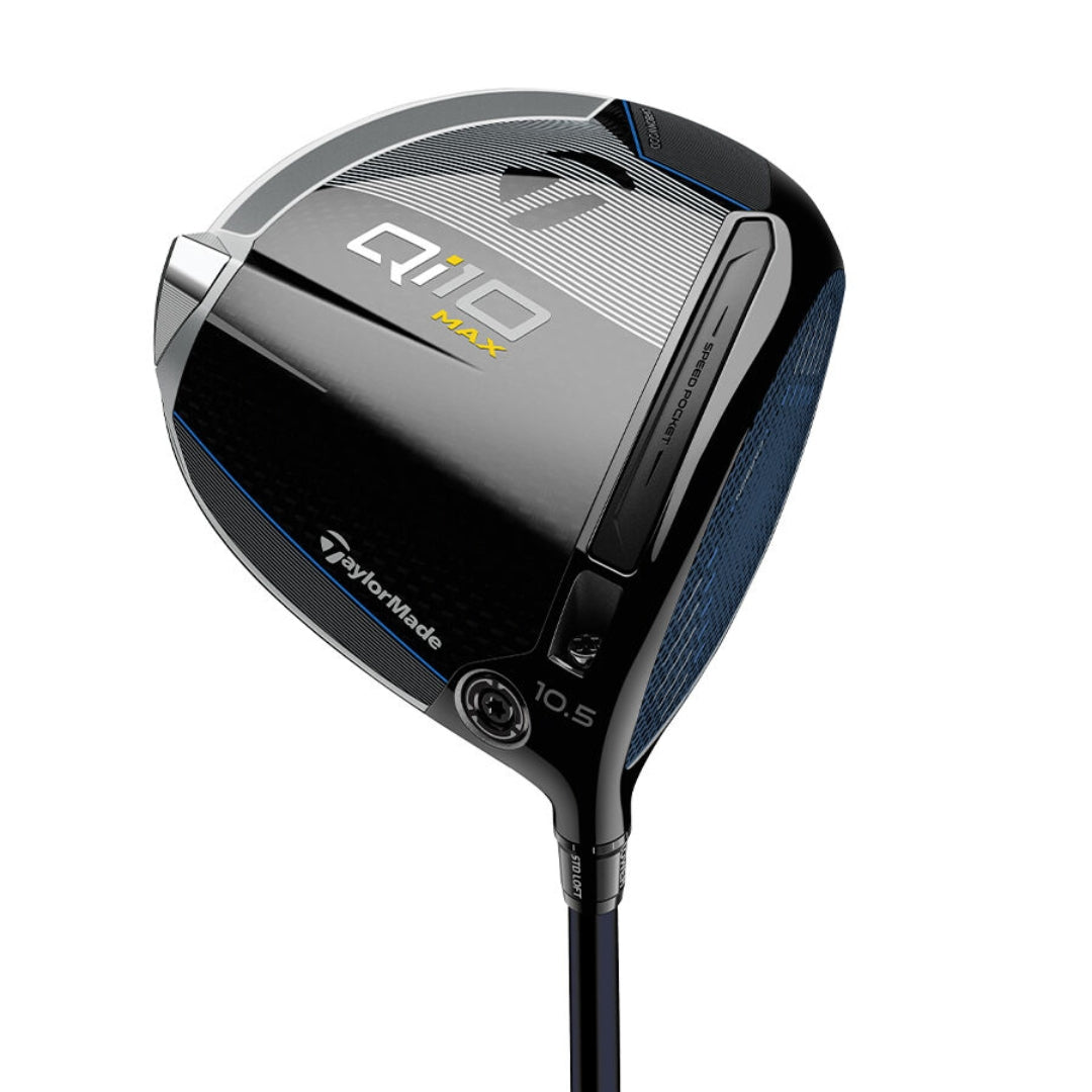 【新品】テーラーメイド TaylorMade Qi10 MAX ドライバー Diamana BLUE TM50カーボンシャフト
