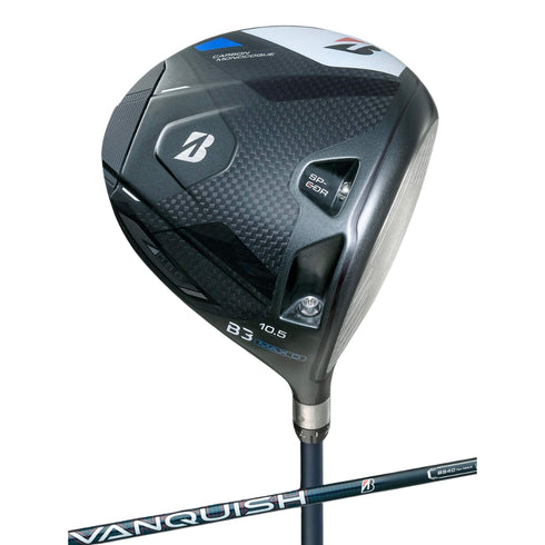 【新品】ブリヂストンゴルフ BRIDGESTONE GOLF 2024モデル B3 MAX D ドライバー VANQUISH BS40 for MAXカーボンシャフト