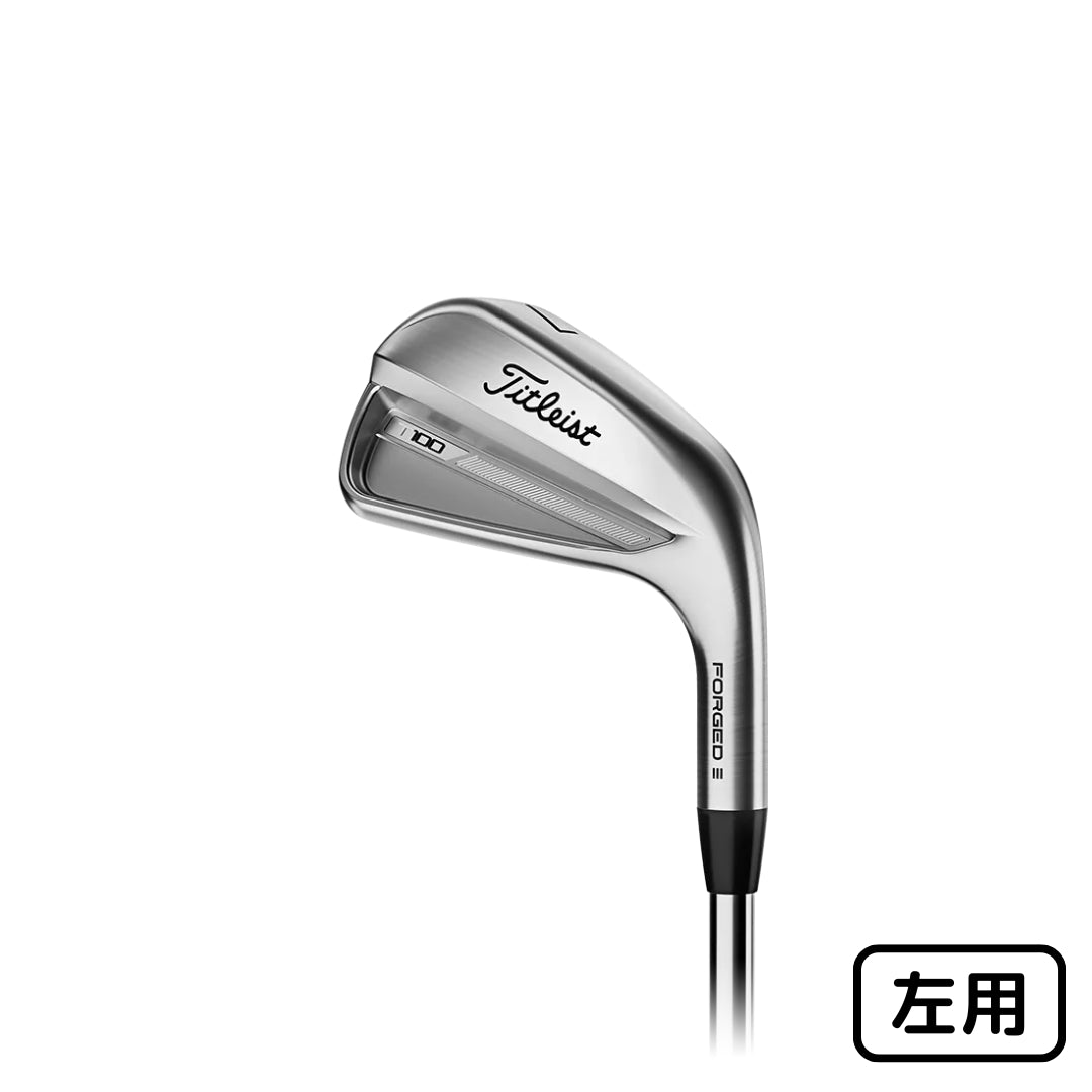 タイトリスト Titleist T100(2023年モデル) アイアン6本セット（#5～#9、PW） DynamicGold EX TOUR  ISSUE S200スチールシャフト【レフティ】