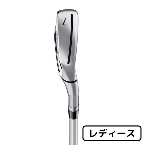 テーラーメイド Qi TaylorMade Qi アイアンセット #7-PW,SW(5本) ELDIO TM40シャフト【レディース】